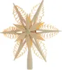 Baumschmuck Christbaumspitze Mittig Stern(Beidseitig) Produktbild-Vorschau 2