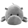 vidaXL Ippopotamo peluche grigio Anteprima dell’immagine prodotto 2