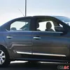 Okenné lišty pre Peugeot 301 2012-2025 nerezová oceľ chróm Náhľad obrázku produktu 2