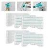 A collage of images showing cleaning tools and replacement pads. Produktbild-Vorschau