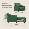 Bealife AR24 Sofa-Bett, 3-in-1 konvertierbares Stuhl-Bett, Produktbild-Vorschau 6
