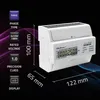 Qoltec Three phase electronic meter DIN rail 400V 100 Produktbild-Vorschau 3