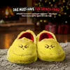The Grinch Hausschuhe für Damen - Ballerinas Plüsch Winter Produktbild-Vorschau 7