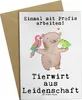 Mr. & Mrs. Panda Glückwunschkarte Tierwirt Leidenschaft - Produktbild-Vorschau 1