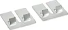 Two metal adapter clips are shown against a white background. Podgląd zdjęcia produktu