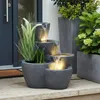 Springbrunnen Botana mit Beleuchtung Gartenbrunnen Produktbild-Vorschau 11