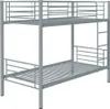 Letto a castello "ADAM" - 90 x 190 cm - metallo - grigio Anteprima dell’immagine prodotto 4