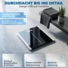 Monzana Bilancia Pesapersone Digitale 180kg Sensori DMS Anteprima dell’immagine prodotto 6