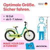 18 Zoll Kinderfahrrad, 1-Gang, Kinderfahrrad, S’COOL niXe, Produktbild-Vorschau 2