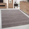Teppich mit feiner Linienstruktur - perfekt für Wohnzimmer, Produktbild-Vorschau 1
