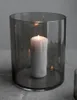 Storefactory Windlicht/Vase RAMSJÖ XL Glas grau | Ø 25x30 Produktbild-Vorschau 3