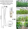 Haki do pomidorów ze sznurkiem, 18 metalowych haków do Podgląd zdjęcia produktu 2