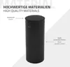 ML-Design Mülleimer mit Sensor 40L rund Stahl Schwarz matt Produktbild-Vorschau 7