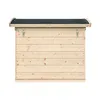Hundehütte Outdoor kleine Hunde – Hundehaus Holz für Produktbild-Vorschau 5
