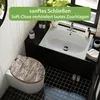 banjado Design WC Sitz Bambus Absenkautomatik -Alte Planken Produktbild-Vorschau 2