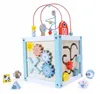 Drewniana kostka edukacyjna sorter +klocki ECOTOYS Podgląd zdjęcia produktu 5