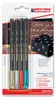 Edding 1200, 4 Farben, Gold, Metallic green, Rot, Silber, Produktbild-Vorschau 1