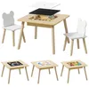 SUGIFT Kindertisch mit 2 Stühlen, Kindersitzgruppe Produktbild-Vorschau 2