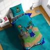 Minecraft "The fight is on" Bettwäsche-Set, Gaming 135x200 Produktbild-Vorschau 4