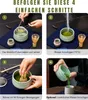 Hanamura Japanisches Tee-Set (7 Stück) – Matcha Set mit Produktbild-Vorschau 6