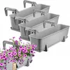 KADAX Blumentopf "Castro", Topf mit Griffen, 60cm, Hellgrau Produktbild-Vorschau 1