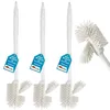 WC Bürste 3er Set Silikon Toilettenbürste Randreiniger Produktbild-Vorschau 1
