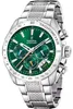 Festina Chronograf Timeless Chronograph Green Náhľad obrázku produktu 1