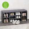KESPER® Schuhschrank mit Sitzkissen, grau, für 10 Paar Produktbild-Vorschau 6