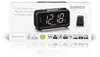 Lenco Uhrenradio Display Nachtlicht CR-28BK sw Voir les images du produit 6