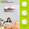 ARTland Leinwandbild Roter Mohn im Feld Größe: 100x50 cm Produktbild-Vorschau 3