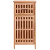 vidaXL Koupelnová skříňka 42x29x82 cm masiv ořech Náhled obrázku produktu 3