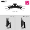 MSI MPG 321CURXDE QD-OLED, 80 cm (31.5"), 3840 x 2160 px, Náhľad obrázku produktu 17