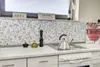 Mosaikfliese Retro Vintage Keramik weiß blaue Blume Produktbild-Vorschau 7