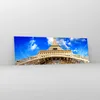 Bilder auf glas - Architektur paris stadt eiffel - 90x30cm Produktbild-Vorschau 4