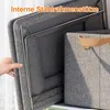 3pcs faltbare Aufbewahrungsboxen mit Griff, 48×28×20 cm, Produktbild-Vorschau 5