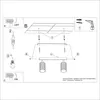 Plafoniera KARBON 2 giallo 1xGU10  10W alluminio Anteprima dell’immagine prodotto 10