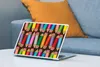 MuchoWow® Laptop Aufkleber Sticker Cover Bleistift - Muster Produktbild-Vorschau 4