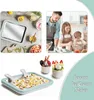 Nerezová zmrzlinovačka Ice Cream Rolls Maker s mrazicí Náhled obrázku produktu 8