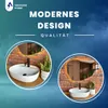 VBChome Umyvadlo 42 x 30 cm Keramické bílé oválné s otvorem Náhled obrázku produktu 9