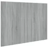 VidaXL 816971, Grau, Eiche, Holz, 1200 mm, 80 cm, 15 mm Produktbild-Vorschau 1