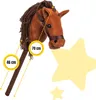 Hobbypferd Tête de cheval sur tige Son peluche marron Voir les images du produit 28