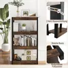 Étagère sur pied COSTWAY en bois avec structure métallique, Voir les images du produit 7