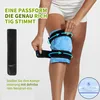 Knie Kühlmanschette mit Klettverschluss, Knie Kühlbandage Produktbild-Vorschau 7