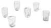 Zafferano Melting Pot Set 6 Bicchieri Monocolore - Anteprima dell’immagine prodotto 1