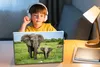 MuchoWow® Laptop Aufkleber Sticker Cover Elefant - Natur - Produktbild-Vorschau 3