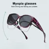 Polarisierte Überbrillen-Sonnenbrille für Damen und Herren, Produktbild-Vorschau 7