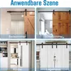 XINZI Schiebetürsystem 366cm: Komplettes Produktbild-Vorschau 9