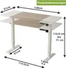 Hilodesk 140cm Altezza regolabile scrivania elettrica - Sit Anteprima dell’immagine prodotto 2