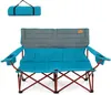 Chaise de camping COSTWAY pour 2 personnes, chaise pliante Voir les images du produit 1