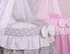 Prútená postieľka pre bábiky - Mojžišov kôš pre bábiky so Náhľad obrázku produktu 7